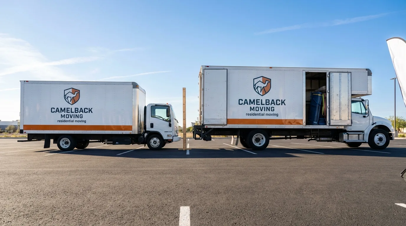Moving truck size capacity guide in Ivanhoe